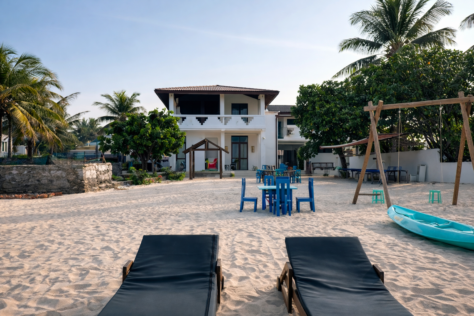 Beachfront Sea Crest Beach Villa in Ambalangoda, Sri Lanka